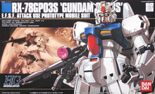 Load image into Gallery viewer, HGUC 1/144 RX-78 GP03S GUNDAM STAMEN