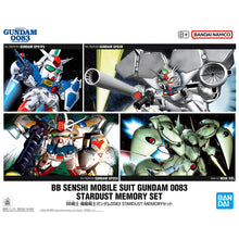 Load image into Gallery viewer, BB SENSHI GUNDAM 0083 STARDUST MEMORY SET