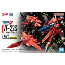 Load image into Gallery viewer, HG VF-22S Sturmvogel II (Milia Fallyna Jenius Use)(WITH DECAL)