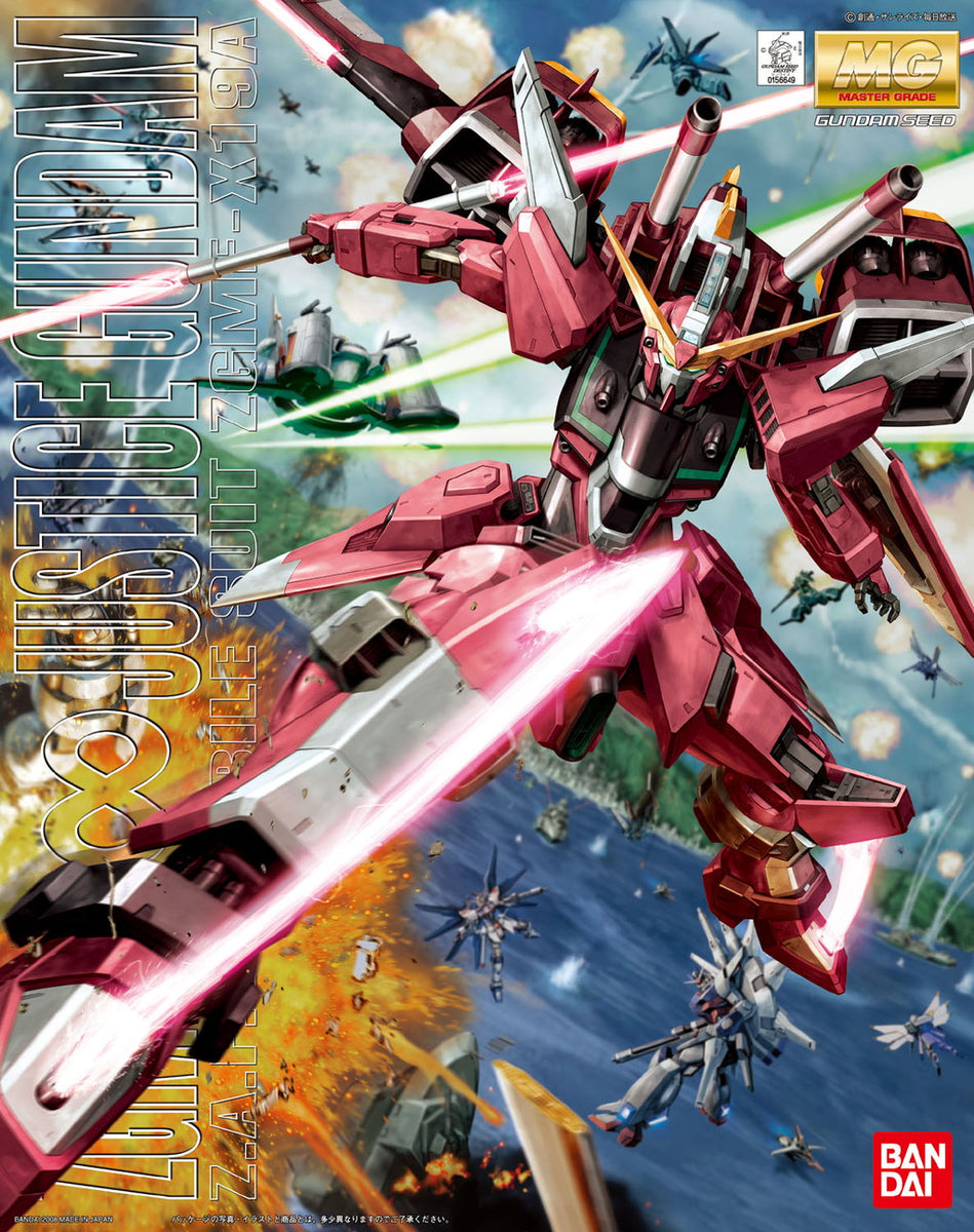 MG 1/100 ZGMF-X19A INFINITE JUSTICE GUNDAM – Hobby Art Web Shop