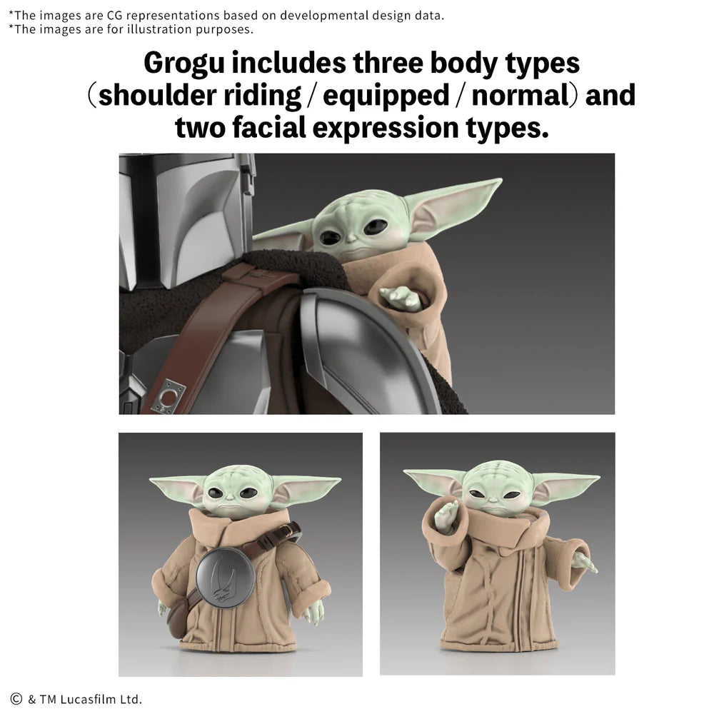STAR WARS: THE MANDALORIAN AND GROGU Model Kit – Hobby Art Web Shop
