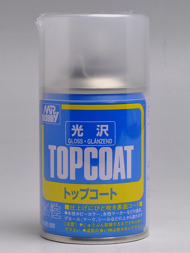 MR.TOP COAT SPRAY GLOSS [B501] Hobby Art  Shop