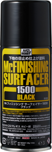 MR.FINISHING SURFACER 1500 BLACK 170ML [B-526]
