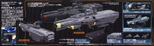 Load image into Gallery viewer, 1/1000 3199 Earth Defense Hyuga Class Combat Cruiser DCV-01 Hyuga
