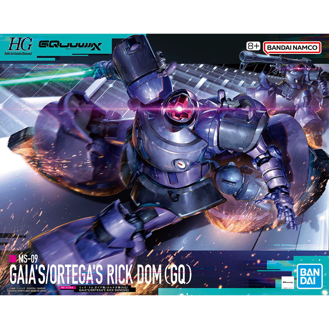 HG 1/144 GAIA'S / ORTEGA'S RICK DOM (GQ)