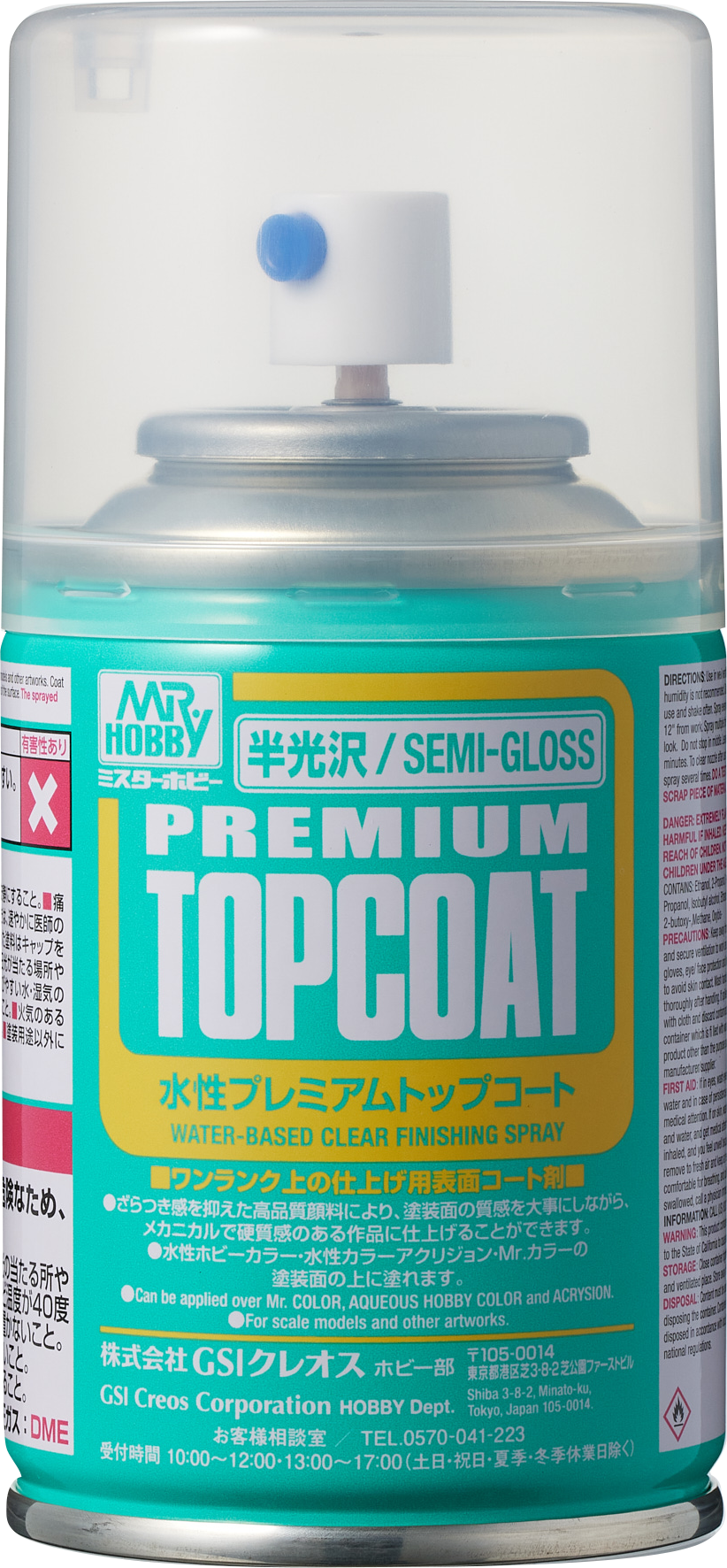MR.PREMIUM TOPCOAT GLOSS SEMI-GLOSS 88ML [B-602]
