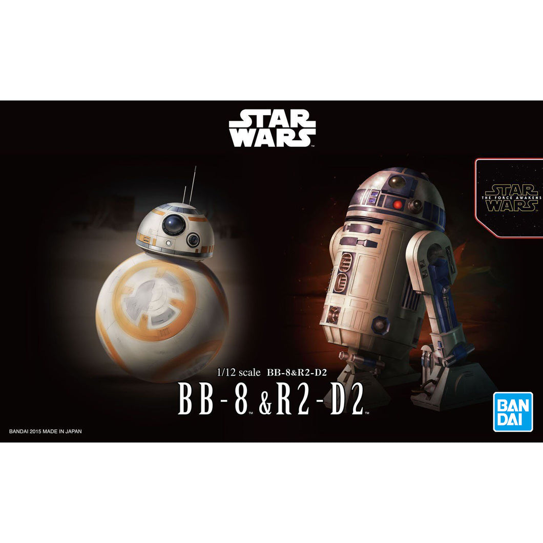 STAR WARS 1/12 BB-8 & R2-D2