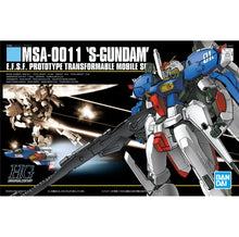 Load image into Gallery viewer, HGUC 1/144 MSA-0011 'S-GUNDAM'
