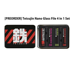[Preorder] Tetsujin Nano Glass File 4 in 1 Set