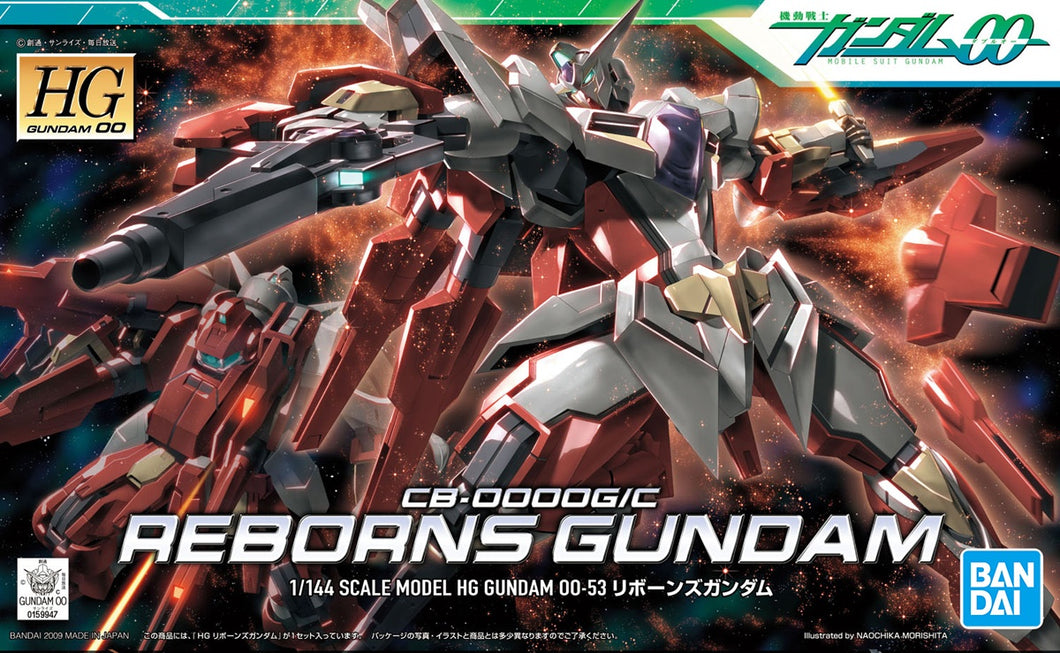 HG 1/144 CB-0000G/C REBORNS GUNDAM