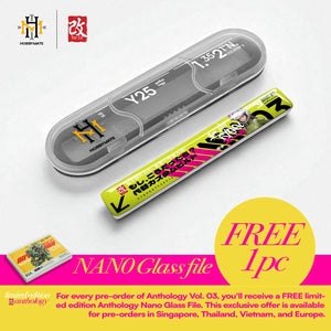 [PRE-ORDER] Ver.Ed Anthology Vol.03 + NANO SET GLASS FILE (FREE 1 PC FILE)