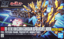 Load image into Gallery viewer, HGUC 1/144 UNICORN GUNDAM 02 BANSHEE NORN (DESTROY MODE)
