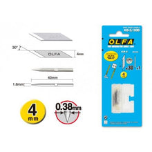 Load image into Gallery viewer, OLFA XB216 REPLACEMENT BLADE 30PCS

