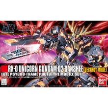 Load image into Gallery viewer, HGUC 1/144 UNICORN GUNDAM 02 BANSHEE (DESTROY MODE)
