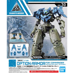 30MM Optional Armor for Commander OP-30 [Cielnova/Blue Gray]