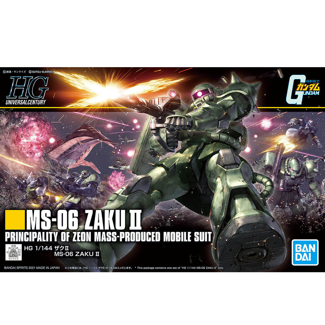 HGUC 1/144 MS-06 ZAKU Ⅱ