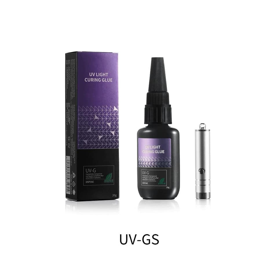 Dspiae UV Glue + UV Torch Light