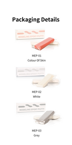 DSPIAE MODELING EPOXY PUTTY MEP-02 (WHITE)
