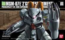 Load image into Gallery viewer, HGUC 1/144 MSM-07E Z&#39;GOK EXPERIMENT
