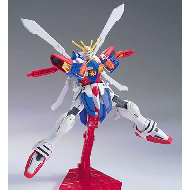 Bandai Hobby G Gundam #110 God Gundam - Figurine 1/144 HGFC Burning Gundam