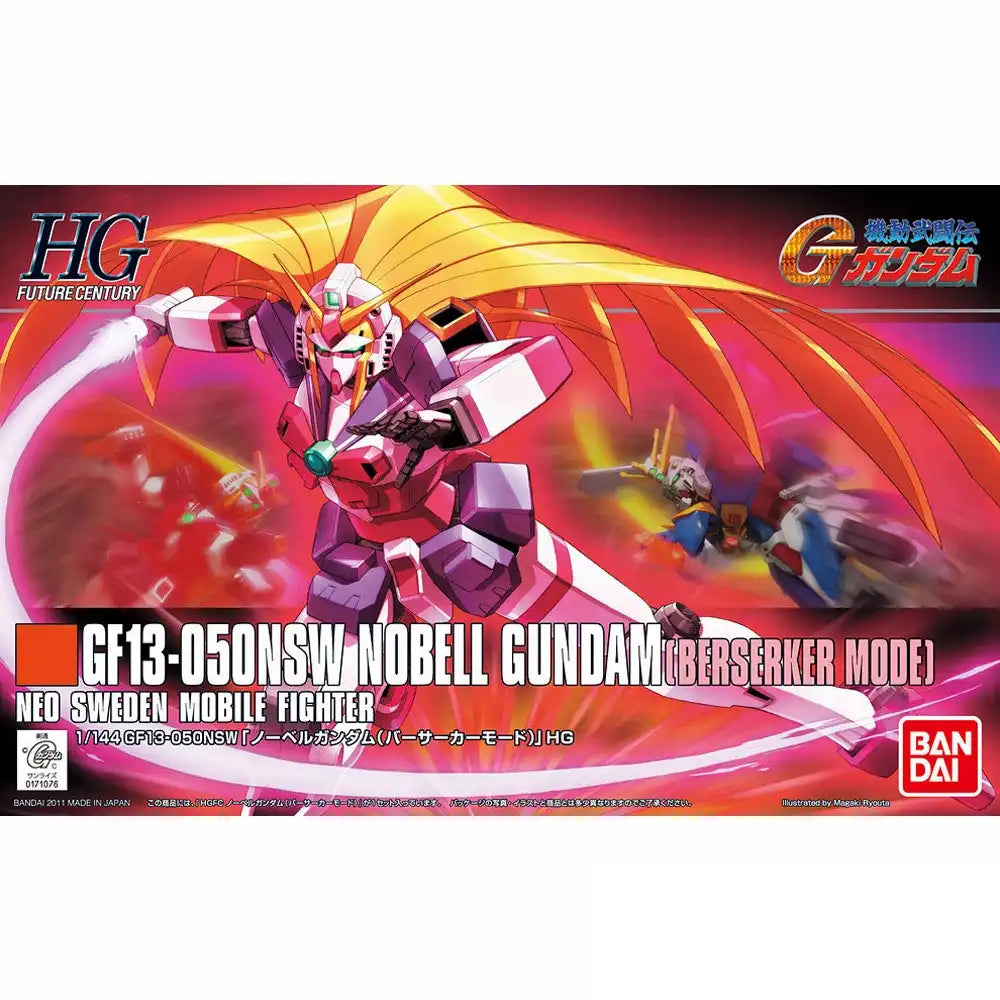 HGFC 1/144 GF-13-050NSW Nobell Gundam (Berserker Mode)