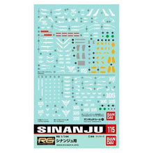 Load image into Gallery viewer, DECAL #115 RG SINANJU
