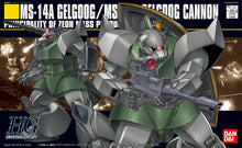 Load image into Gallery viewer, HGUC 1/144 MS-14A Gelgoog / MS-14C Gelgoog Cannon
