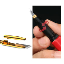Load image into Gallery viewer, DSPIAE PT-DK Precision Hobby Knife Set with High Carbon Steel Blade model tools

