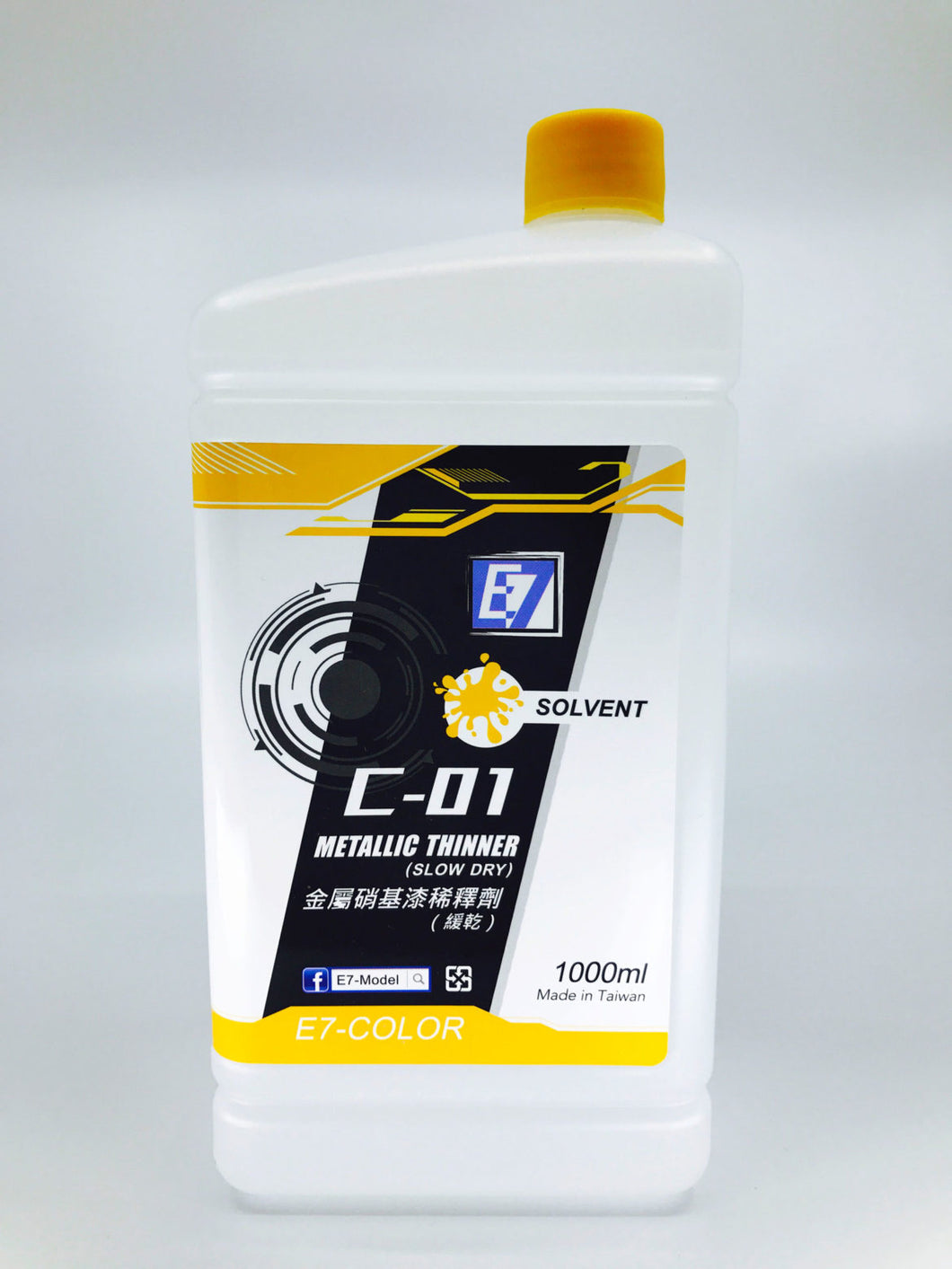 E7 C-01 METALLIC THINNER 1000ML