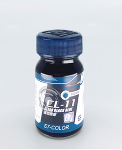E7 CL-11 CLEAR BLACK BLUE 20ML