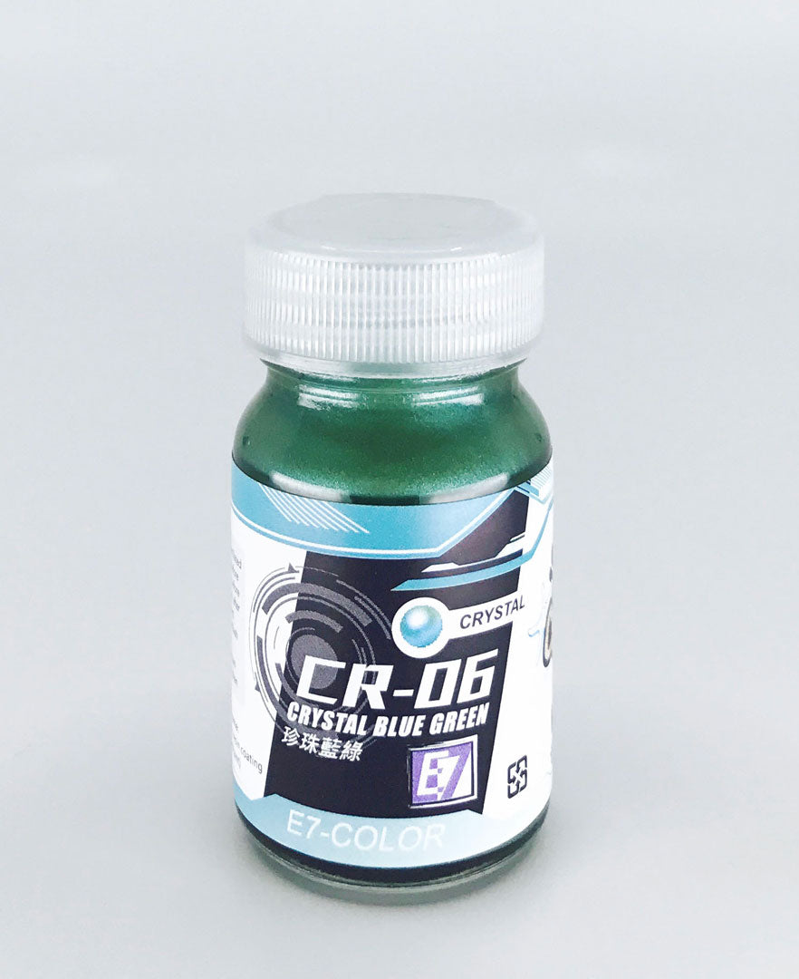 E7 CR-06 CRYSTAL BLUE GREEN 20ML