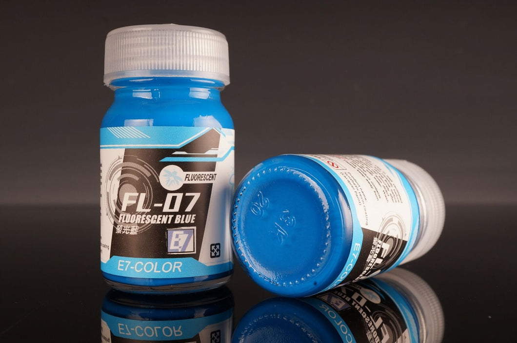 E7 FL-07 Fluorescent Blue 20ML