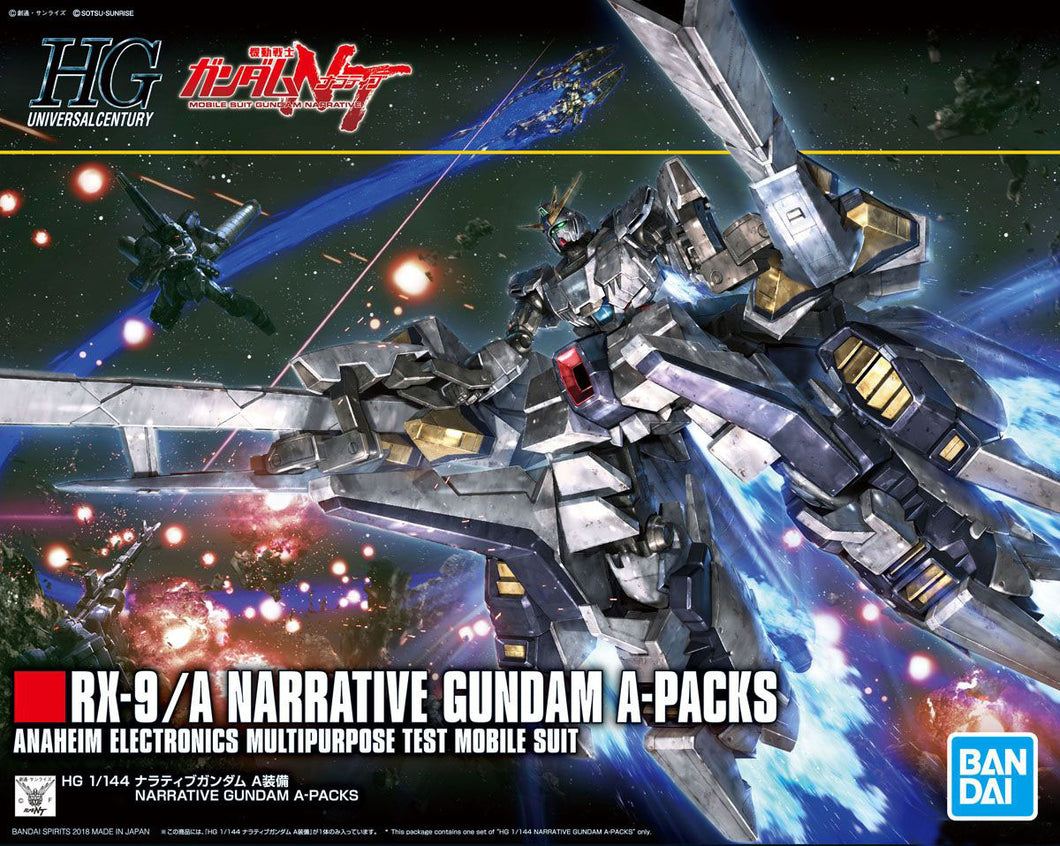 HGUC 1/144 Narrative Gundam A-Packs