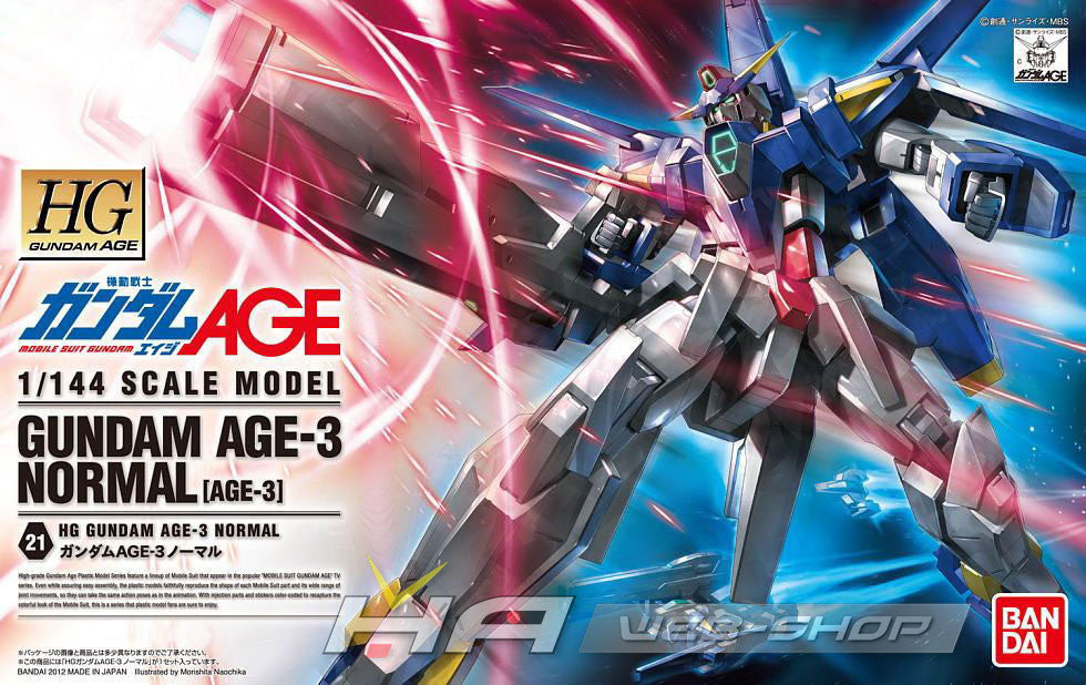 HG 1/144 Gundam AGE-3 Normal
