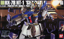 Load image into Gallery viewer, HGUC 1/144 RX-78 GUNDAM NT-1
