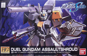 HGCE 1/144 GAT-X102 Duel Gundam Assault Shroud (Remaster)