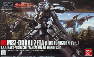 HGUC 1/144 MSZ-006A1 ZETA PLUS (UNICORN VER.)