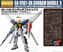 Load image into Gallery viewer, MG 1/100 GX-9901-DX Gundam Double X
