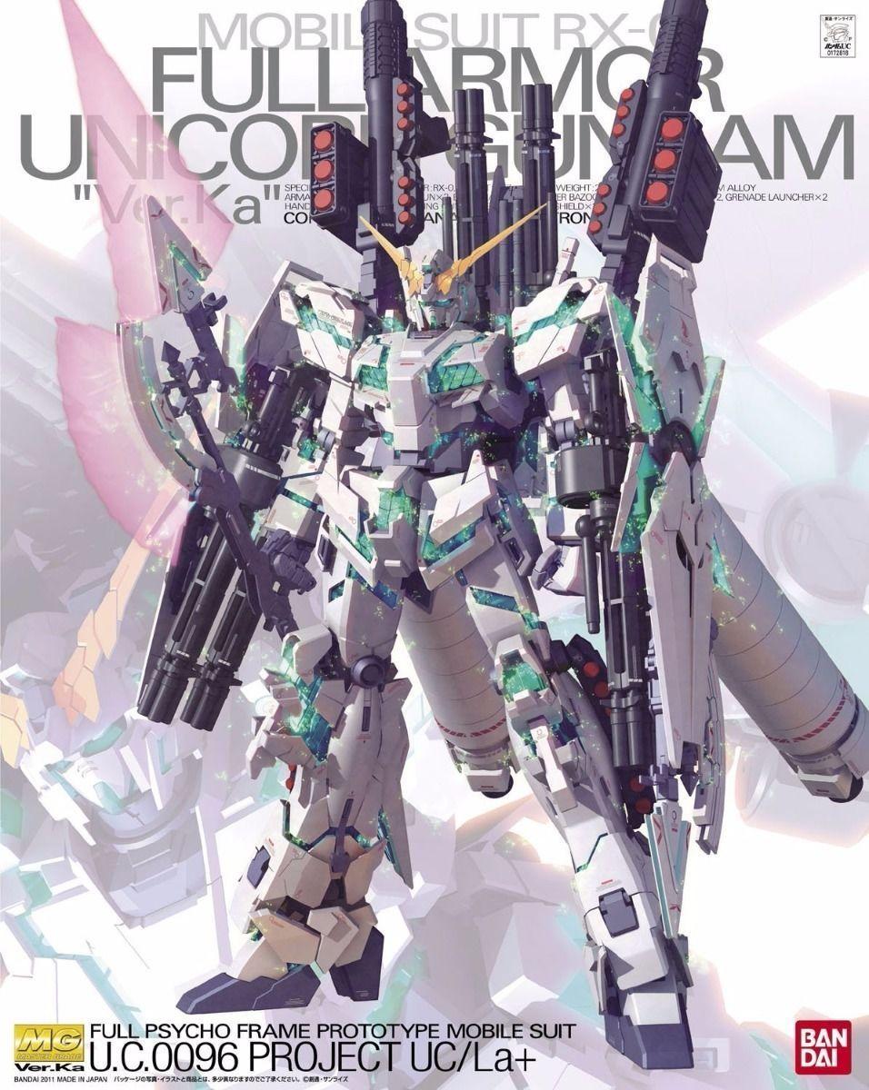 RX-0 UNICORN GUNDAM “Ver.ka” MG 1/100 RX-0 FULL ARMOR UNICORN GUNDAM VER.KA – Hobby Art Web Shop