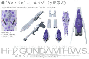 MG 1/100 Hi-Nu Gundam HWS Ver.Ka [Mechanical Clear Ver.]
