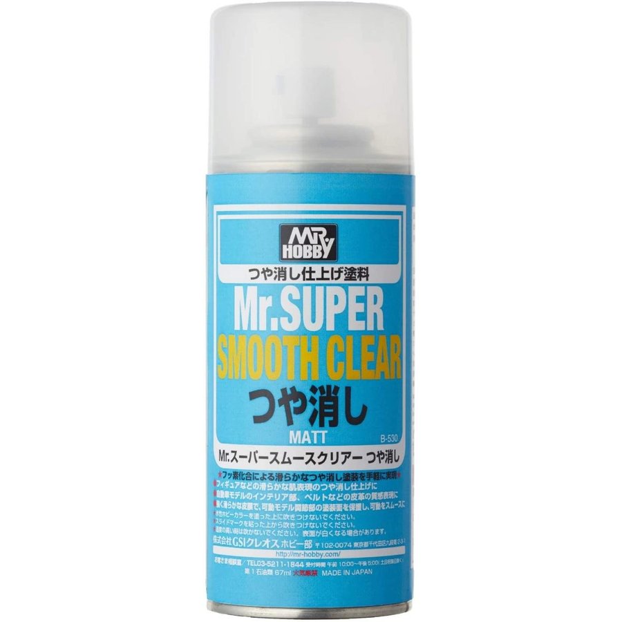 MR.SUPER SMOOTH CLEAR SPRAY MATT 170ML [B-530]