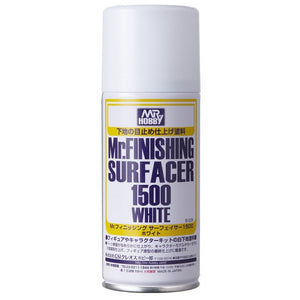 MR.FINISHING SURFACER 1500 WHITE 170ML [B-529]
