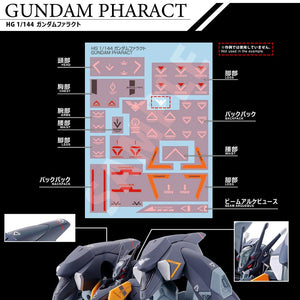 GUNDAM DECAL #134 MOBILE SUIT GUNDAM THE WITCH FROM MERCURY MULTIUSE 2