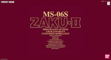 Load image into Gallery viewer, PG 1/60 MS-06S CHAR&#39;S ZAKU II
