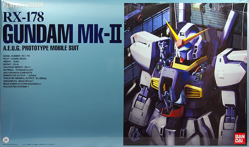 PG 1/60 RX-178 GUNDAM MK-II A.E.U.G.