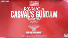 Load image into Gallery viewer, PG 1/60 RX-78/C.A CASVAL&#39;S GUNDAM (Extra Finish Version)
